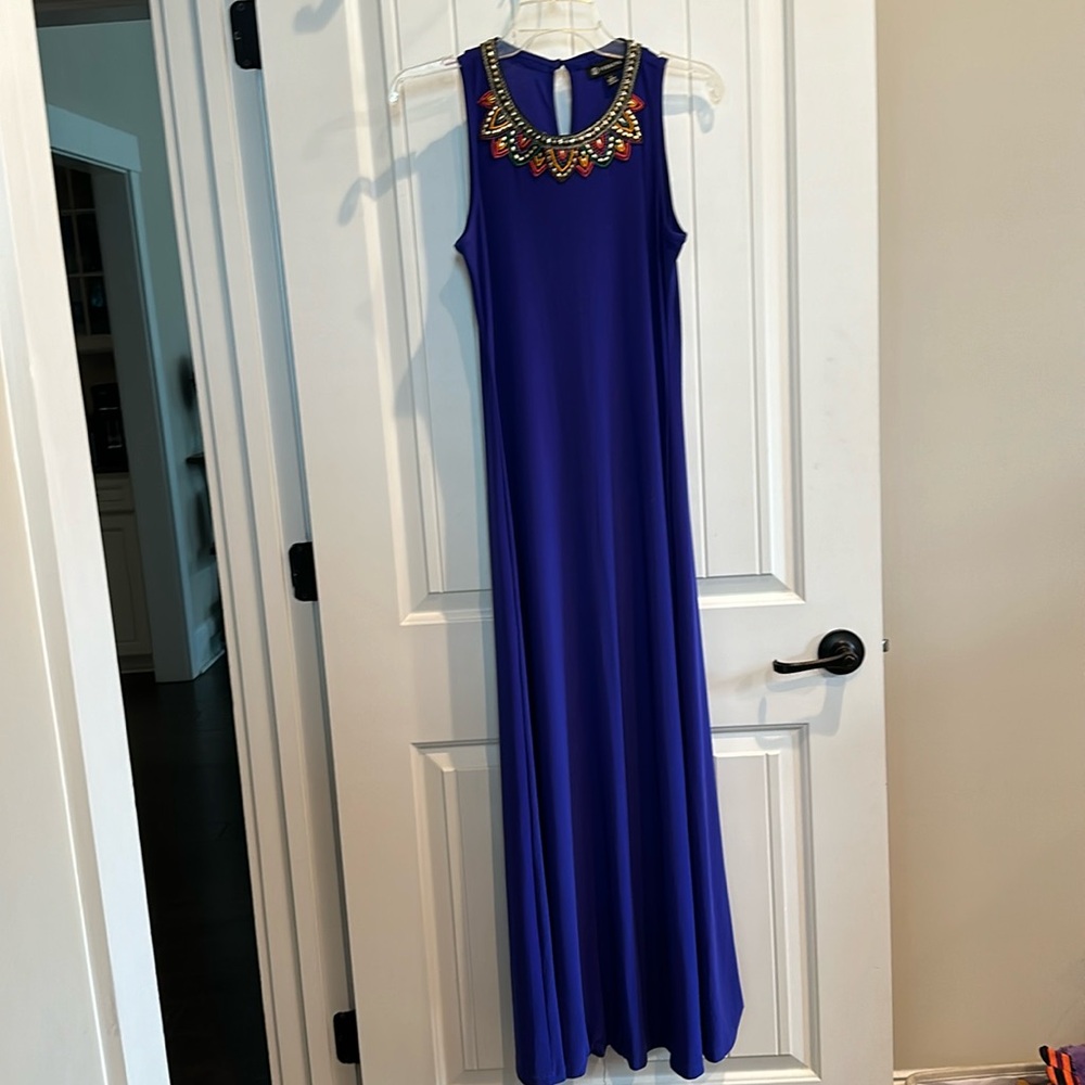 Maxi dress royal blue